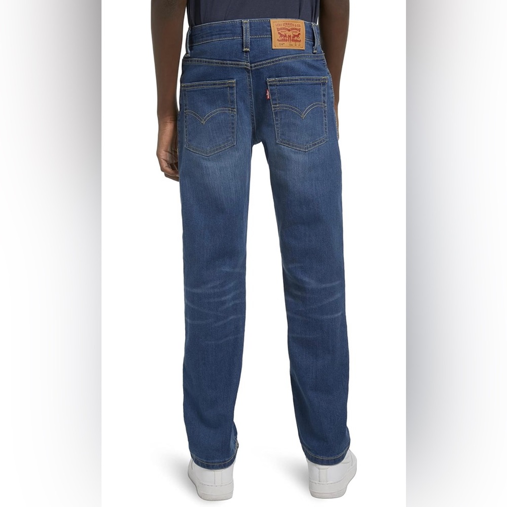 NWT Levi's Boys' 514 Straight Fit Jeans Size 18 - Picture 2 of 6